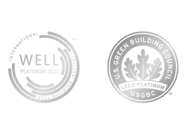 LEED金奖+WELL金奖