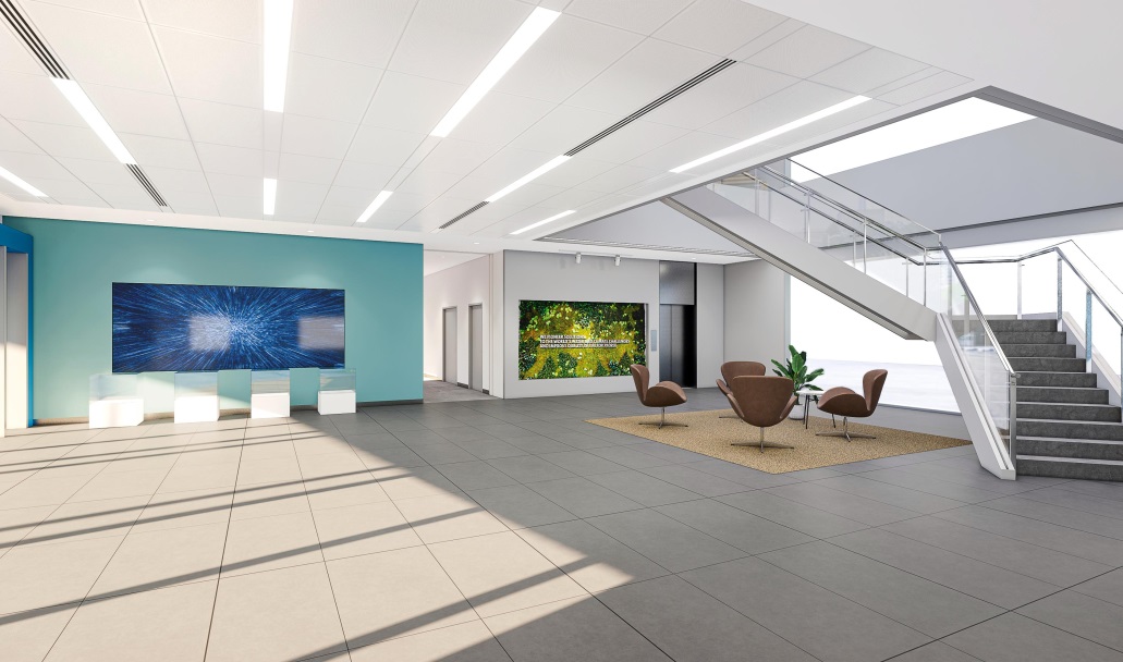 格兰富水泵（中国）龙办公楼装修工程